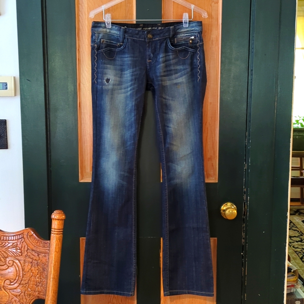 Rerock for Express bootcut jeans Sz 4 NWOT